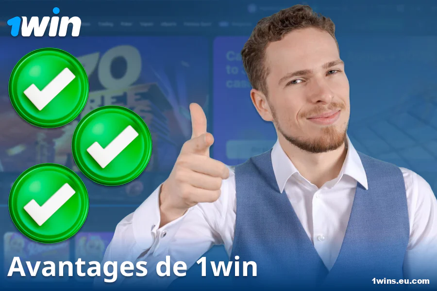 Avantages du casino 1Win FR
