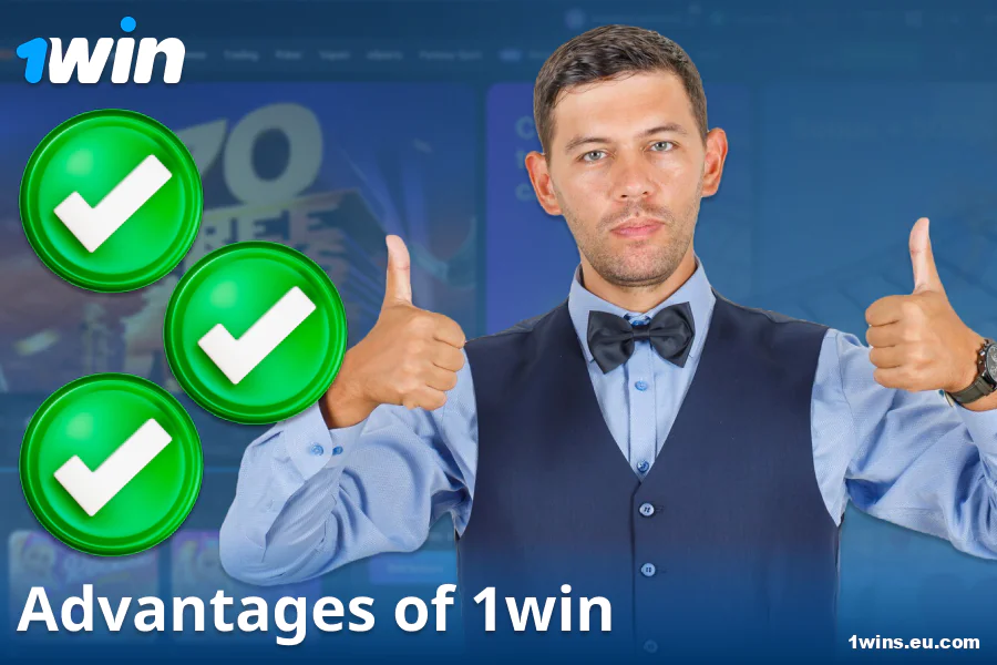 Advantages of the 1Win casino