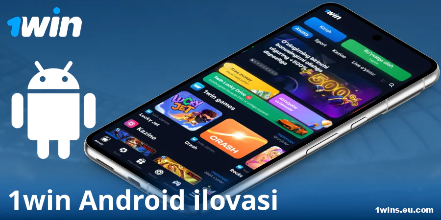1Win UZ ilovasini Android uchun yuklab olish