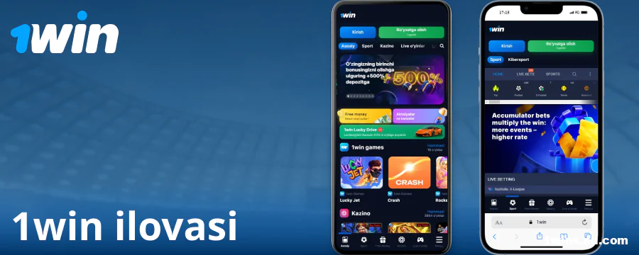 O‘zbekistonlik o‘yinchilar uchun 1Win mobil ilova