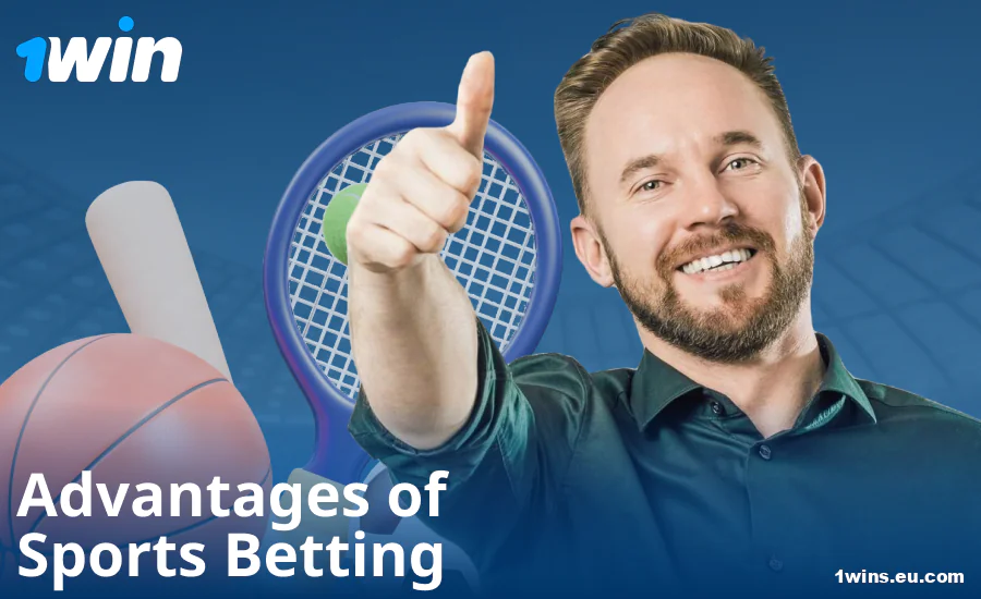 Advantages of sports betting for 1Win bettors