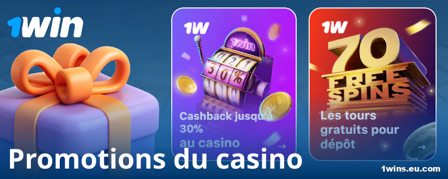 Bonus casino pour les joueurs de 1Win France