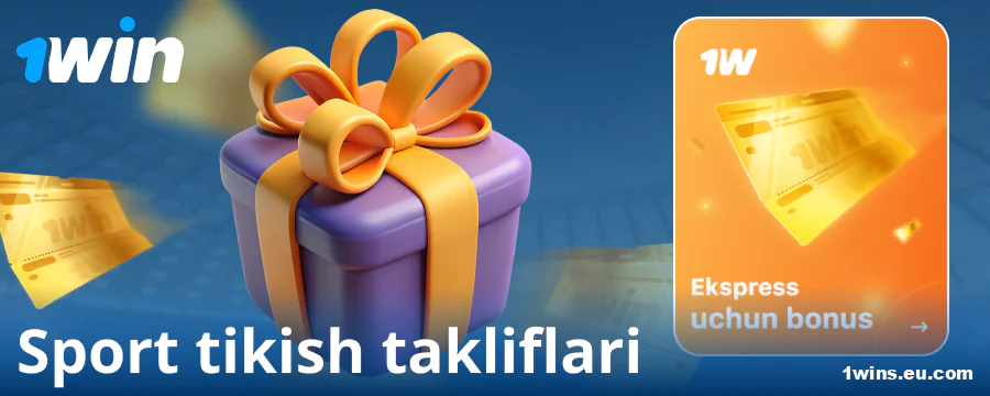 1Win O‘zbekiston sport bonuslari