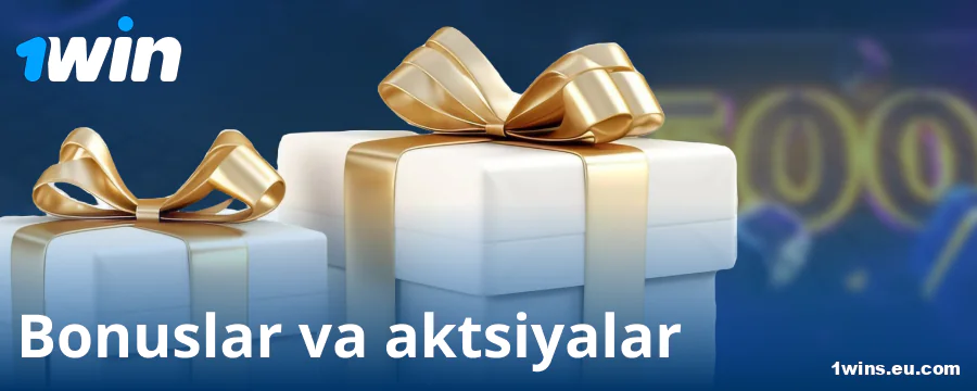 O‘zbekistonlik 1Win o‘yinchilari uchun bonuslar