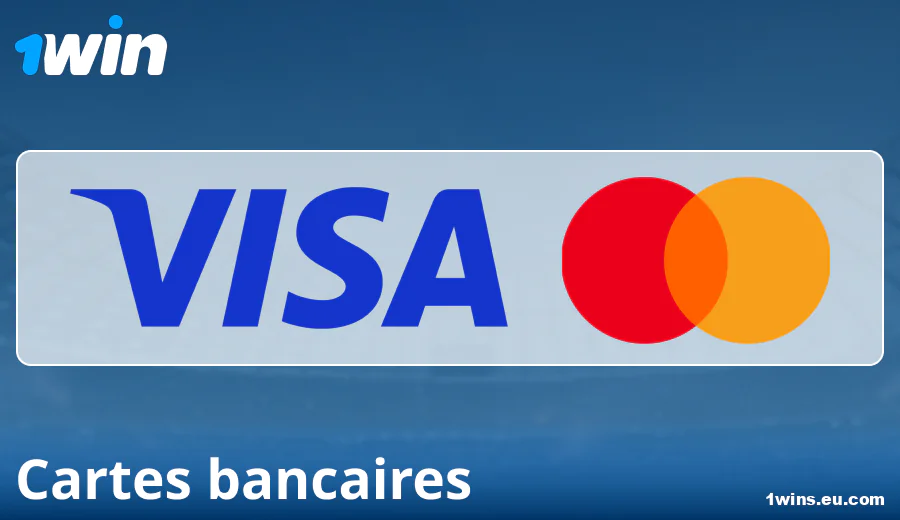 Caractéristiques des paiements par cartes bancaires chez 1Win FR