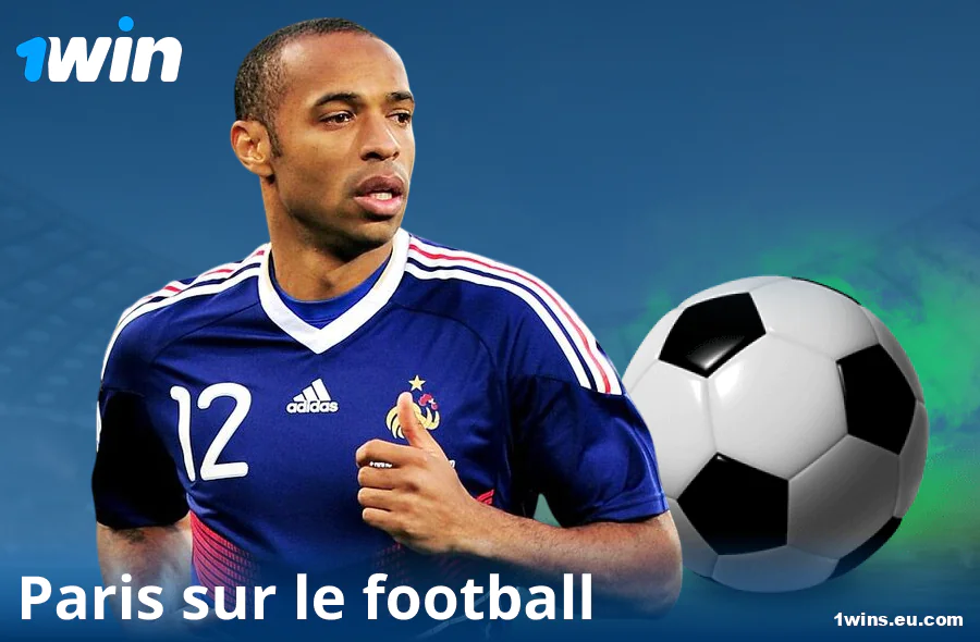 Paris sur le football sur le site 1Win FR