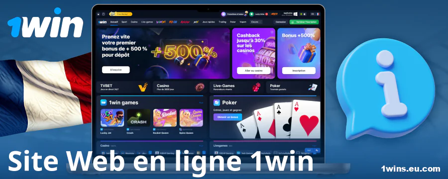 Informations sur le casino 1Win France