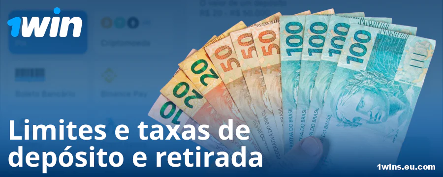 Depósito mínimo e máximo para jogadores brasileiros do 1Win