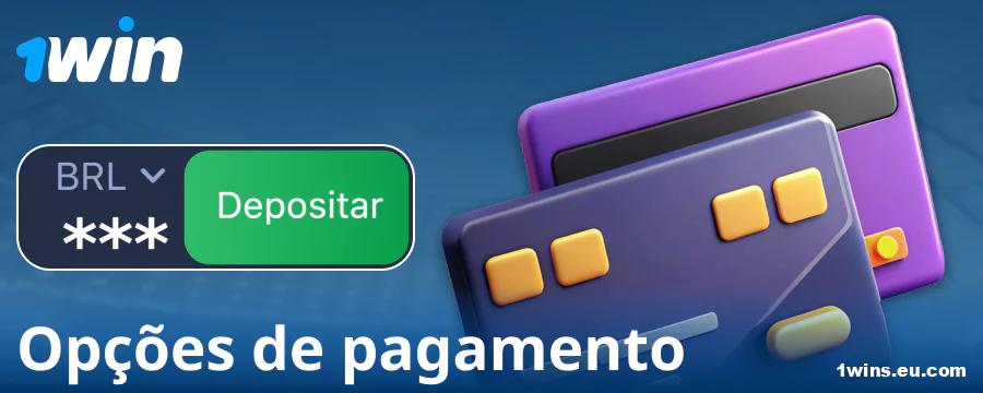 Operações bancárias para jogadores do 1Win Brasil