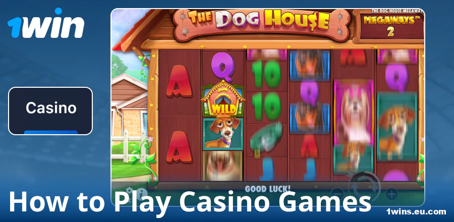 Guide on playing at the 1Win casino