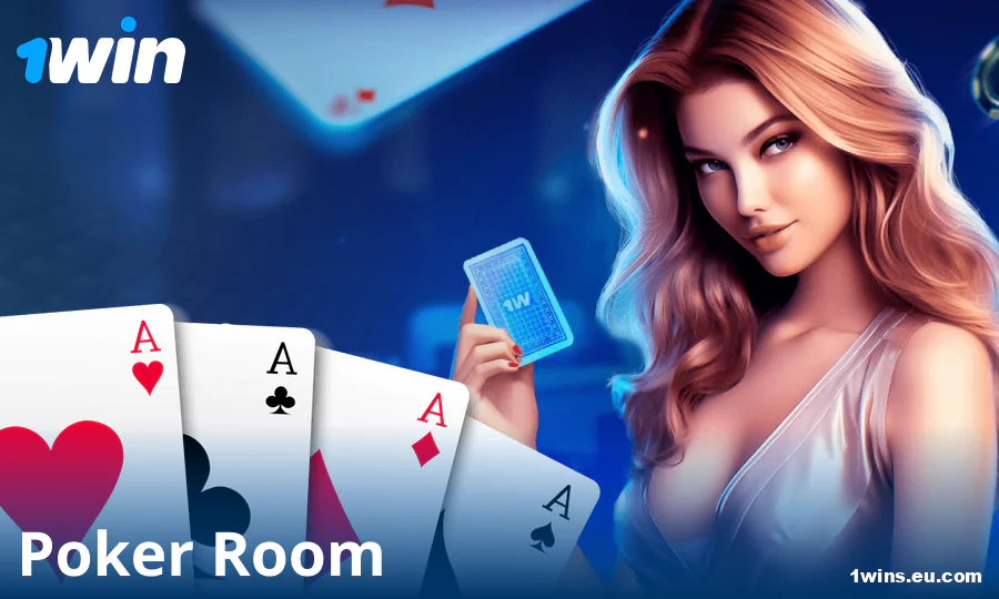 Play online poker at the 1Win casino
