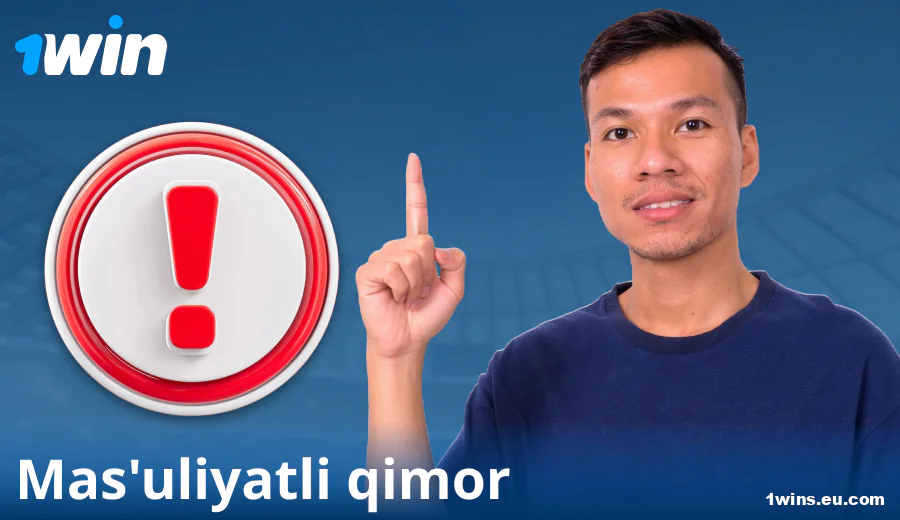 1Win UZ da mas'uliyatli o‘yin o‘ynash