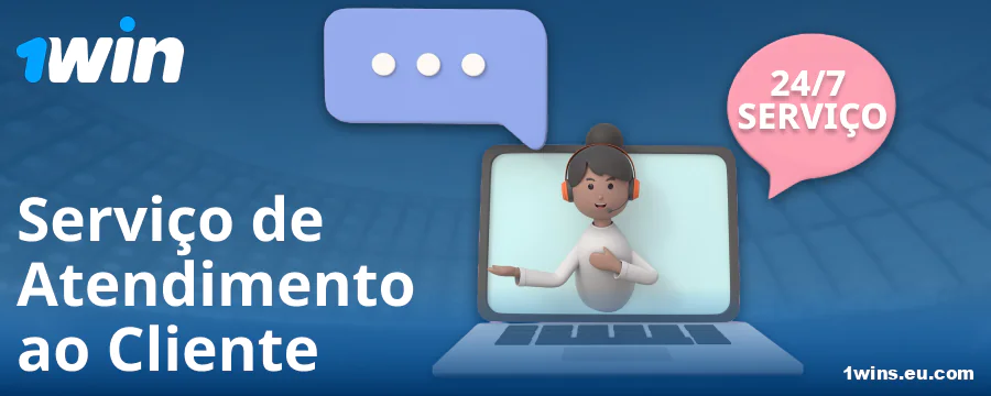 Contatos de suporte para apostadores do 1Win BR