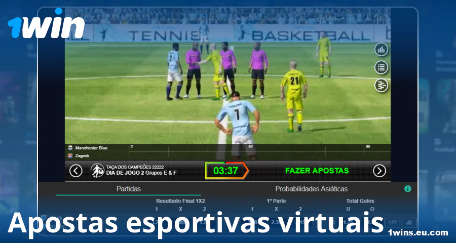 Jogar esportes virtuais para jogadores brasileiros no 1Win