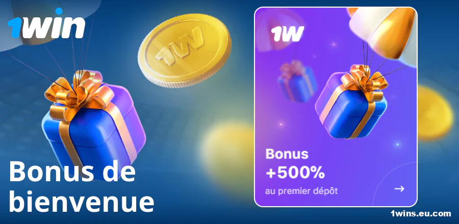 Bonus de premier dépôt chez 1Win France