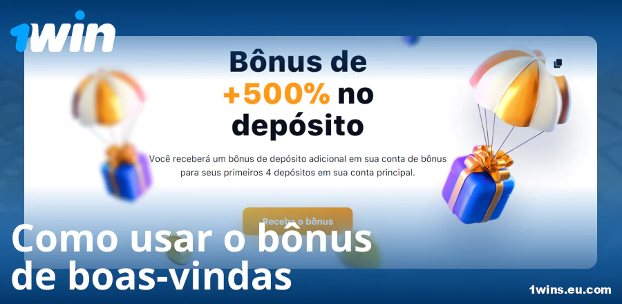 Manual do bônus de boas-vindas no 1Win BR