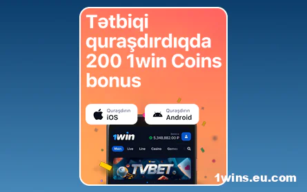 1Win AZ mobil tətbiq bonusu
