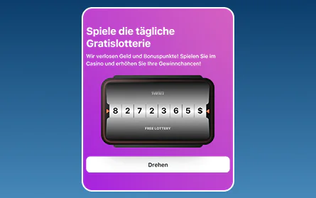 Lotterie für deutsche Spieler bei 1Win