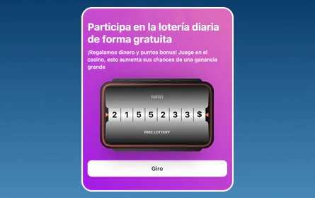 Lotería para jugadores españoles de 1Win