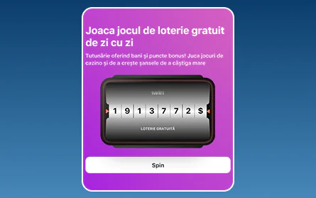 Loterie pentru jucătorii români 1Win