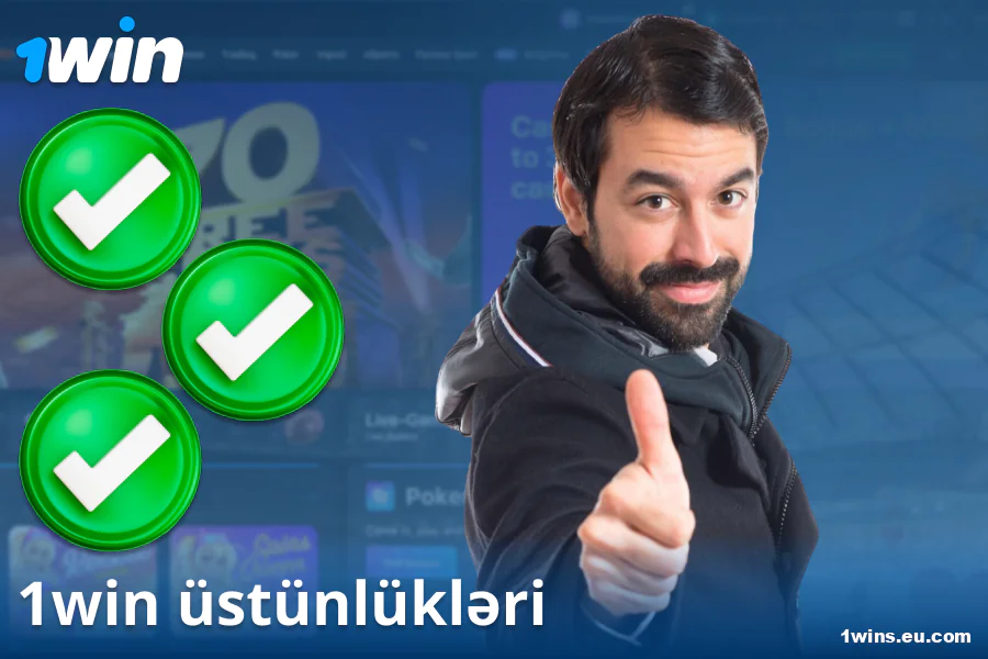 1Win AZ kazinosunun üstünlükləri