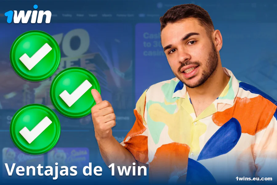Ventajas del casino 1Win ES