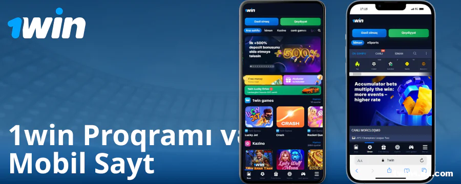 Azərbaycanlı oyunçular üçün 1Win mobil tətbiqi