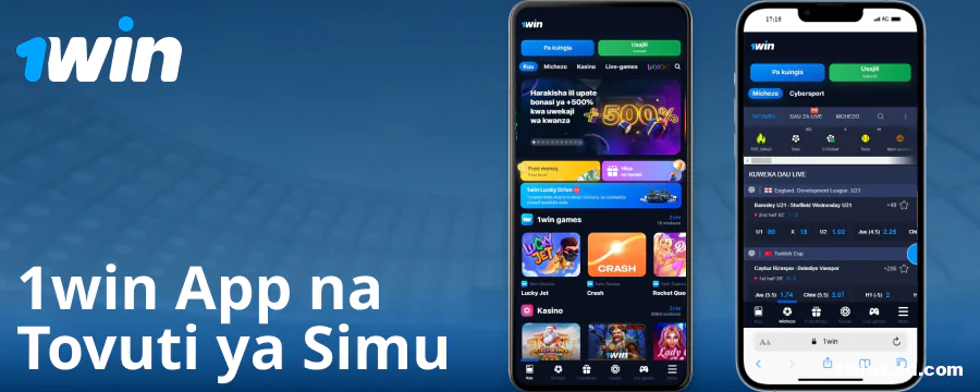 Programu ya Simu ya Mkononi kwa Wachezaji wa 1Win