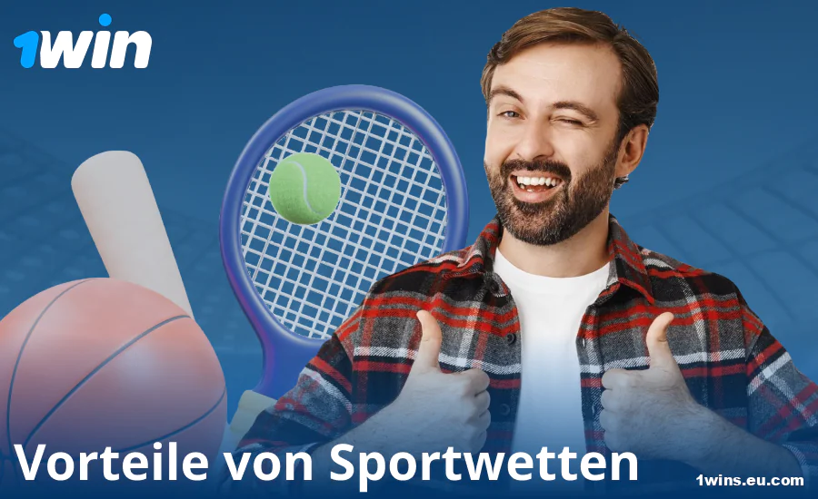 Vorteile von Sportwetten für deutsche Wettende bei 1Win