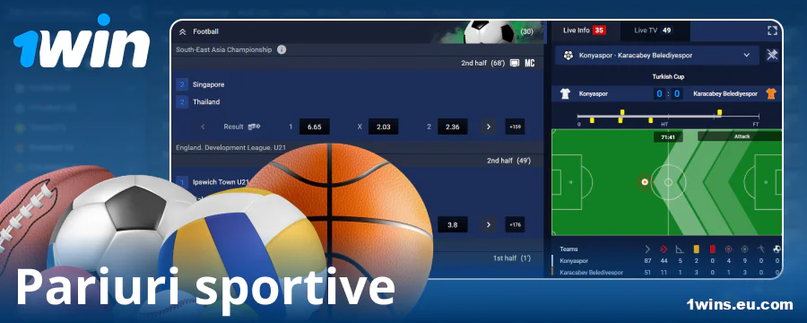 Pariați pe sport la casa de pariuri online 1Win RO