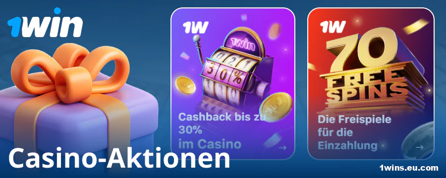 Casino-Boni für Spieler bei 1Win Deutschland