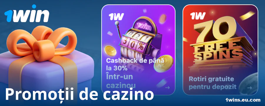 Bonusuri la cazino pentru jucătorii 1Win România
