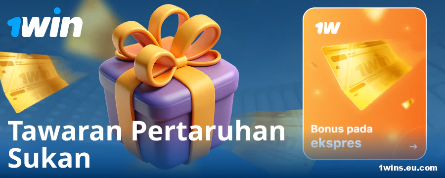 Bonus sukan untuk petaruh 1Win