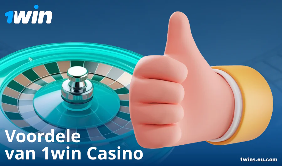 Voordele van speel by die 1Win casino