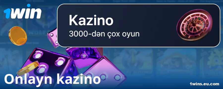 1Win AZ onlayn kazinosunda oynamaq