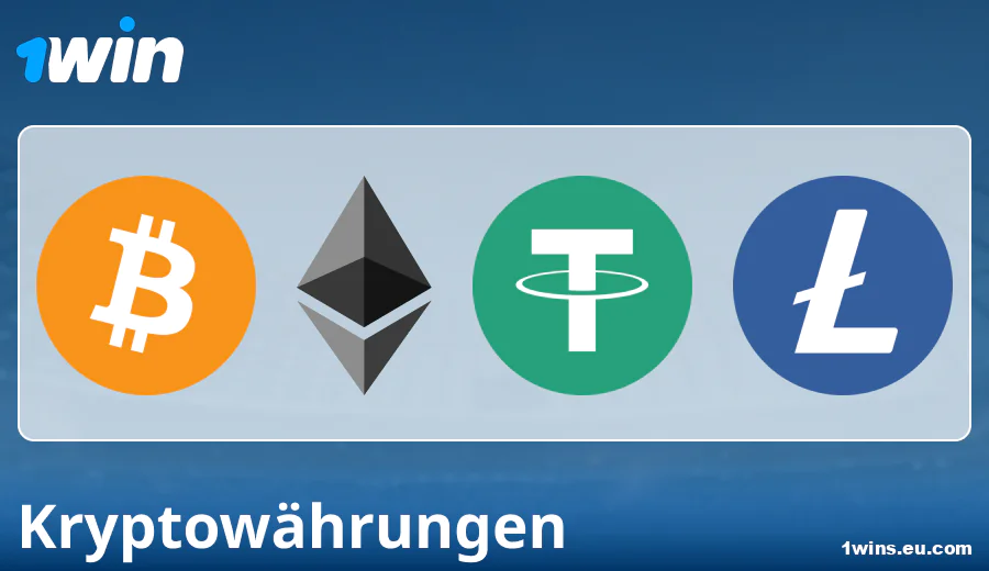 Besonderheiten von Zahlungen über Kryptowährungen bei 1Win DE