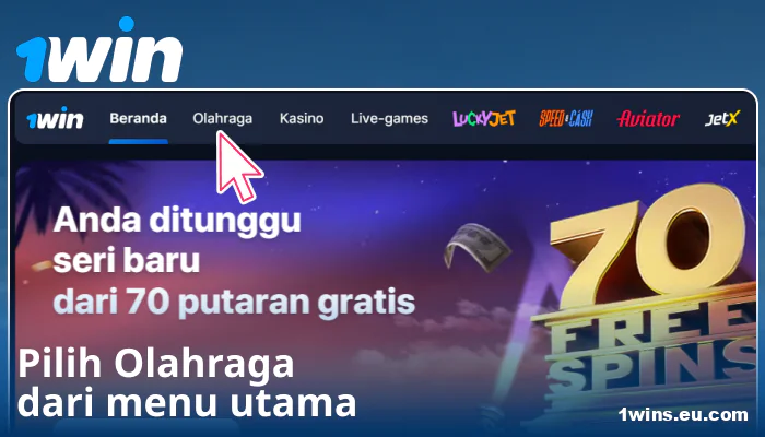 Pilih Kategori Olahraga di 1Win ID