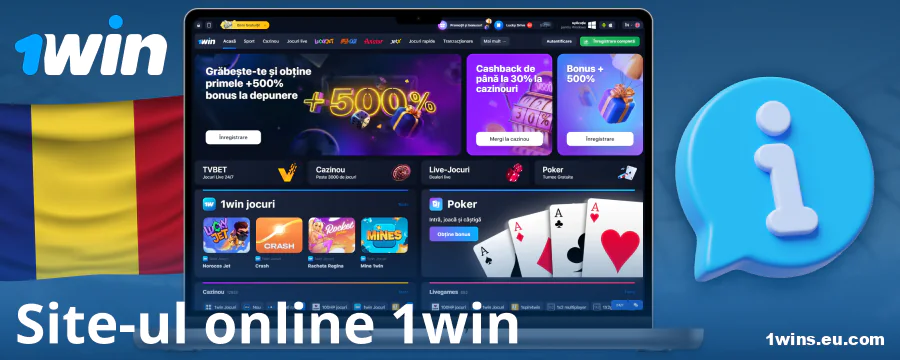 Informații despre cazinoul 1Win pentru români