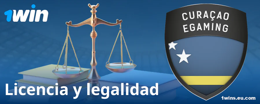 Estatus legal del corredor de apuestas 1Win ES