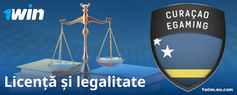 Statutul legal al casei de pariuri 1Win RO