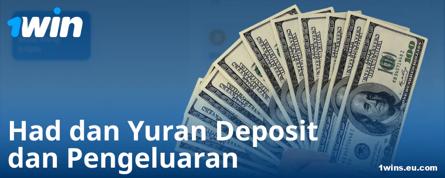 Deposit minimum dan maksimum untuk pemain 1Win