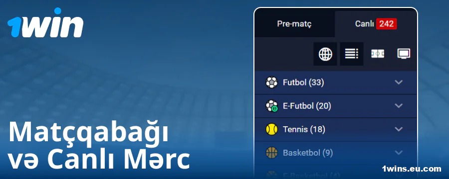 1Win AZ saytında yarış növləri