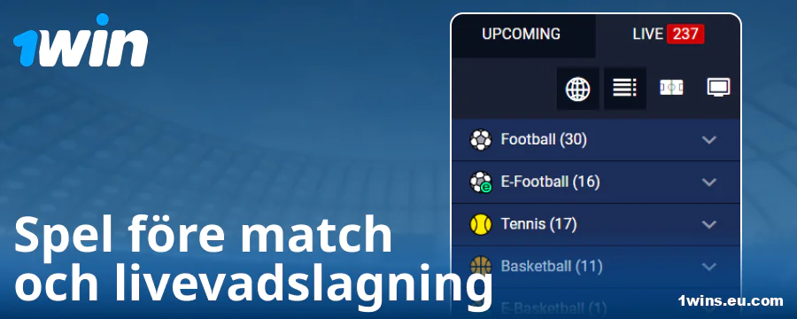 Typer av tävlingar på sajten 1Win SE