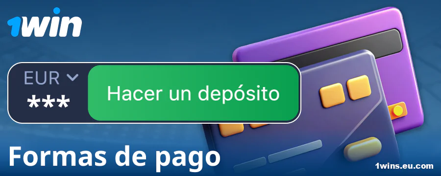 Operaciones bancarias para jugadores de 1Win España