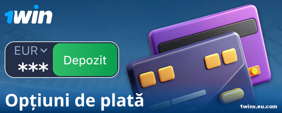 Operațiuni bancare pentru jucătorii 1Win România