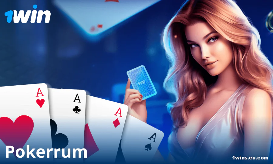 Spela onlinepoker på 1Win SE casino