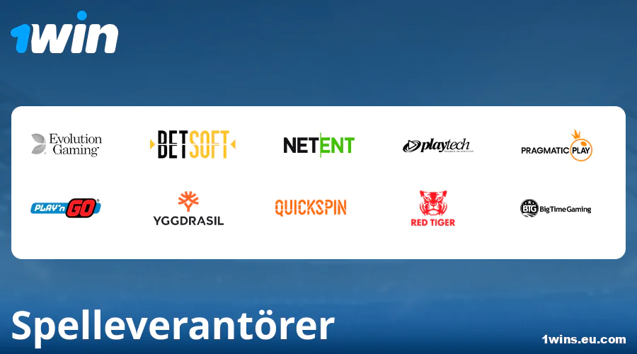 Spelutvecklare på 1Win Sverige