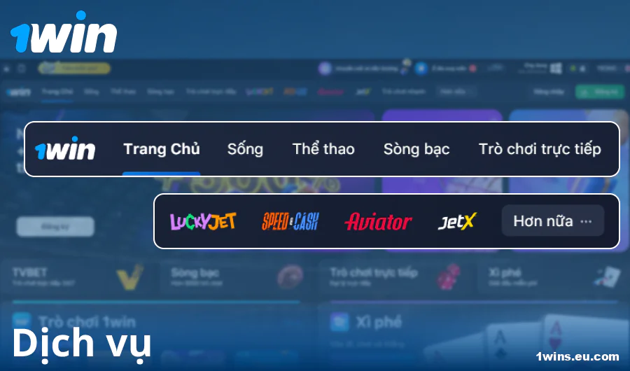 Chức năng trang web 1Win Việt Nam