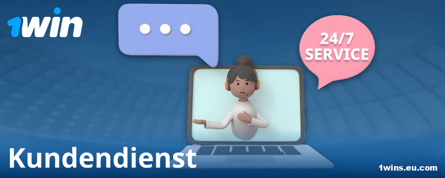 Support-Kontakte für Wettende bei 1Win DE