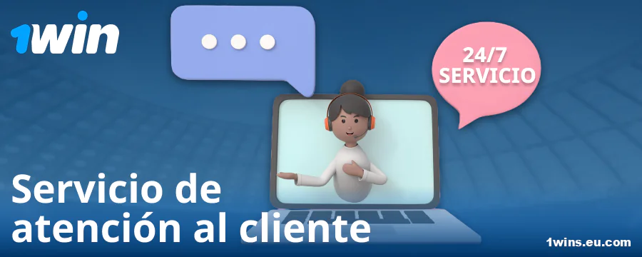 Contactos de soporte para apostadores de 1Win ES